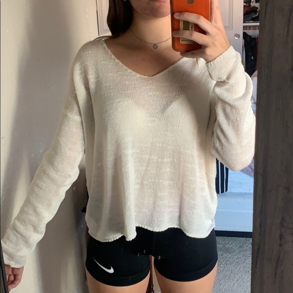 Comfy throw on sweater